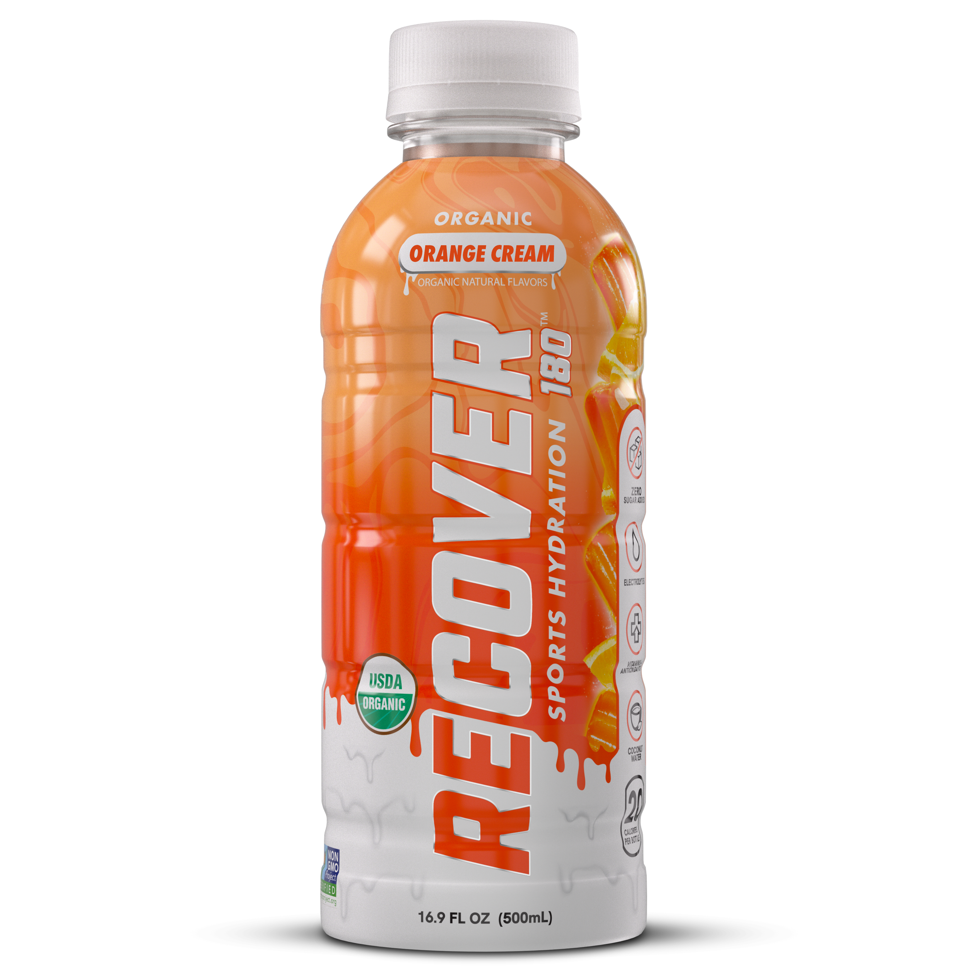 Orange Cream (16.9 oz - Pack of 12) – RECOVER 180 Orange Cream (16.9 oz - Pack of 12) – RECOVER 180