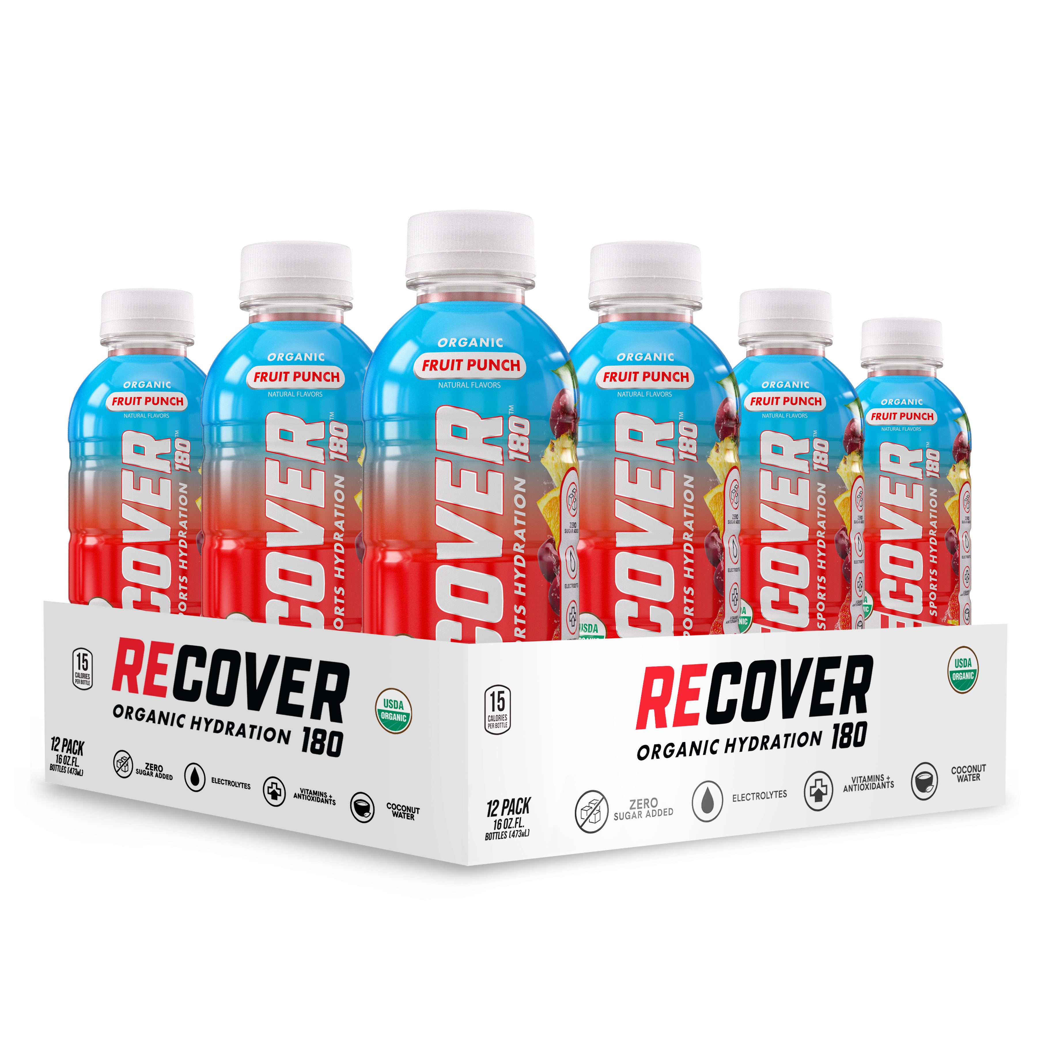 Fruit Punch (16.9 oz - Pack of 12) – RECOVER 180