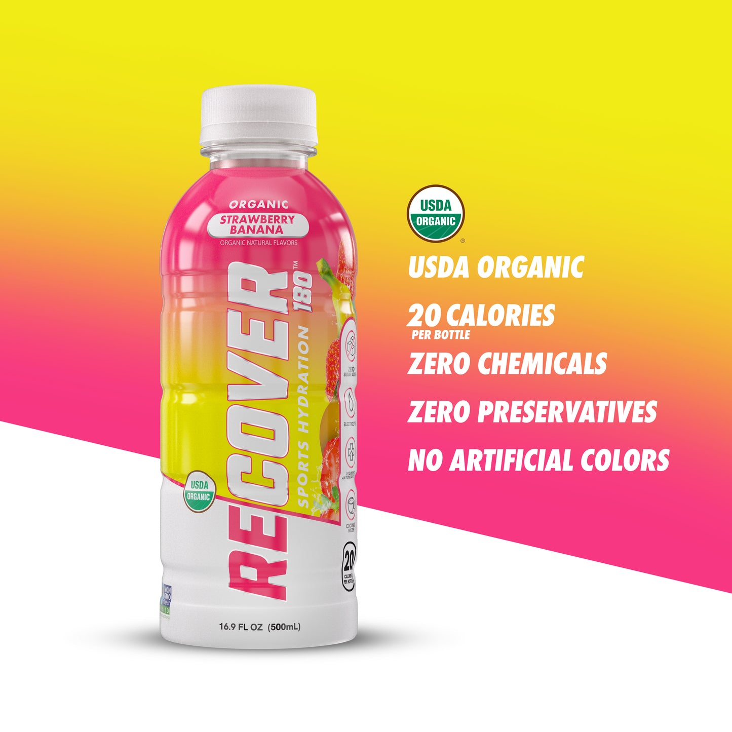 Strawberry Banana (16.9 oz - Pack of 12)